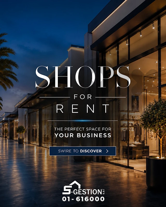 RAO26-5214 Shop for Rent – Verdun | 440 m² | Prime Location | $7,500
