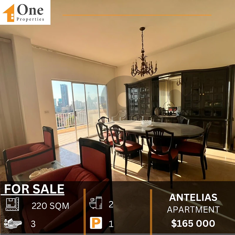 APARTMENT FOR SALE IN ANTELIAS