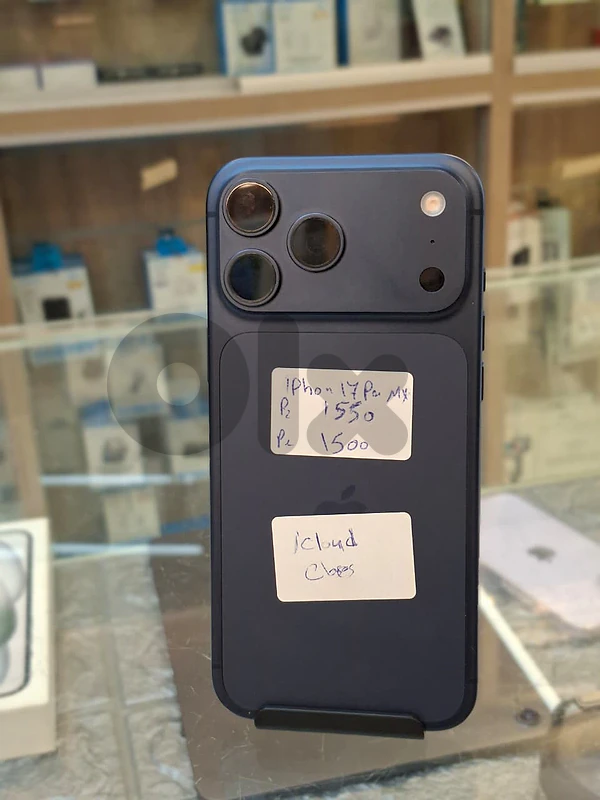 17 pro max 256 gb 1 sim esim