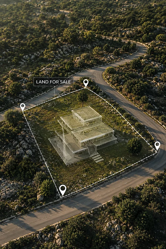 GM525AJ - Land for sale in Aley - أرض للبيع في عاليه