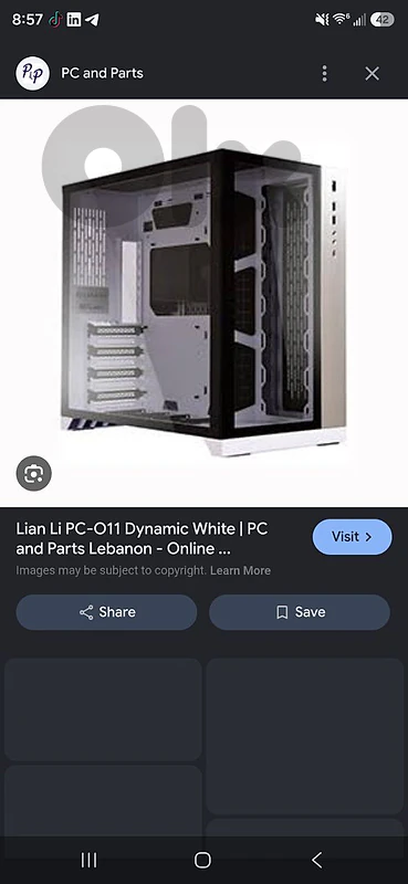 lian li case and NZXT fans