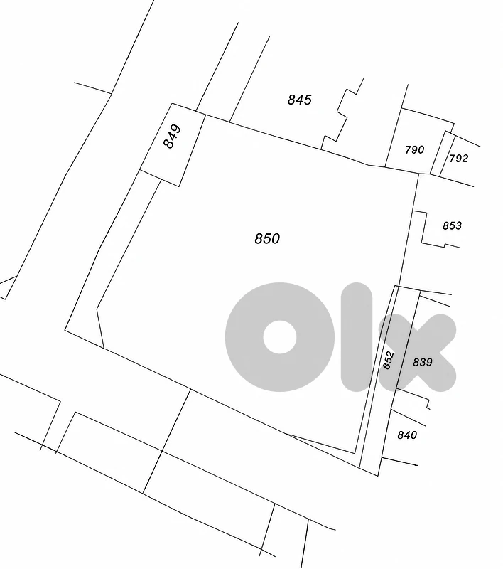 Land for Sale in Msaytbehأرض للبيع في المصيطبة