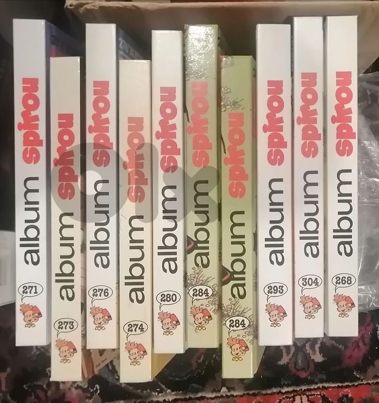 Albums Spirou Français