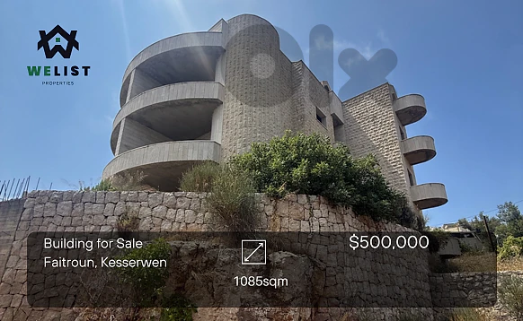 1085sqm Building on 890sqm land for sale in Faytroun