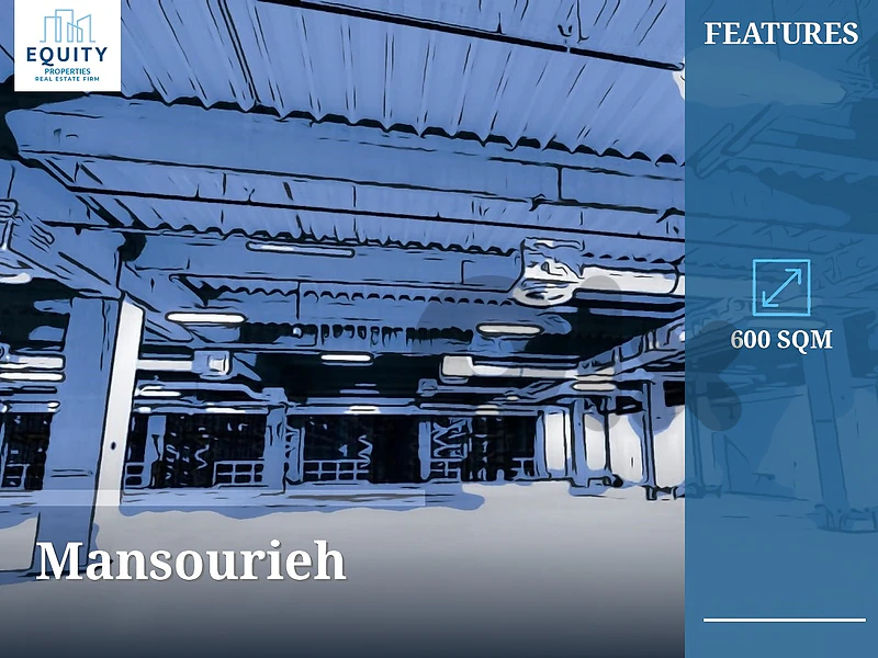 600 SQM Warehouse For Rent In Mansourieh #CB11151