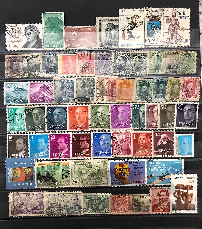 Spain stamps