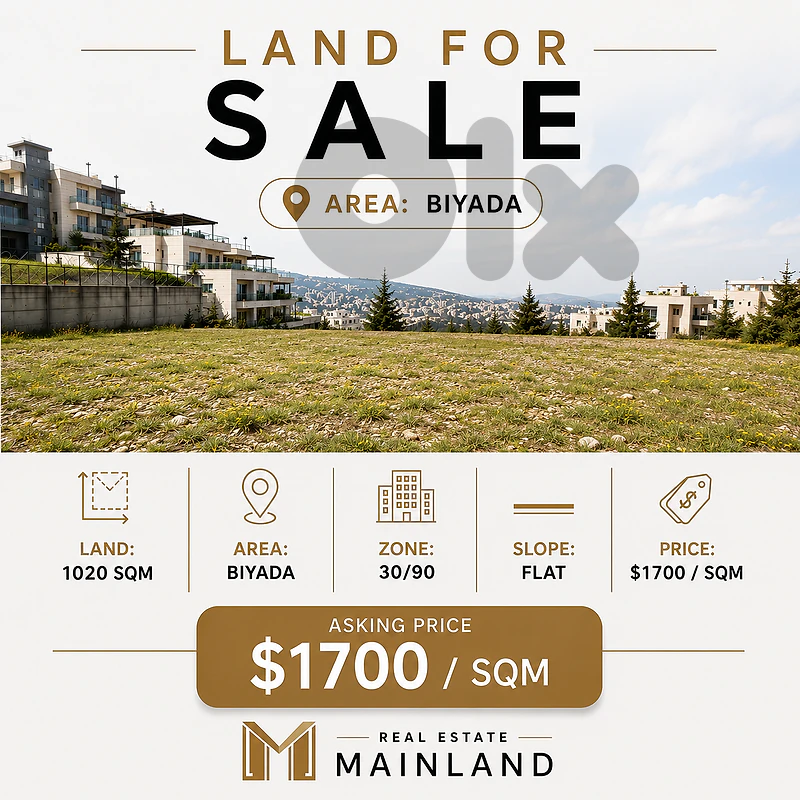 Flat Surface Land for Sale in Rrime Biyada