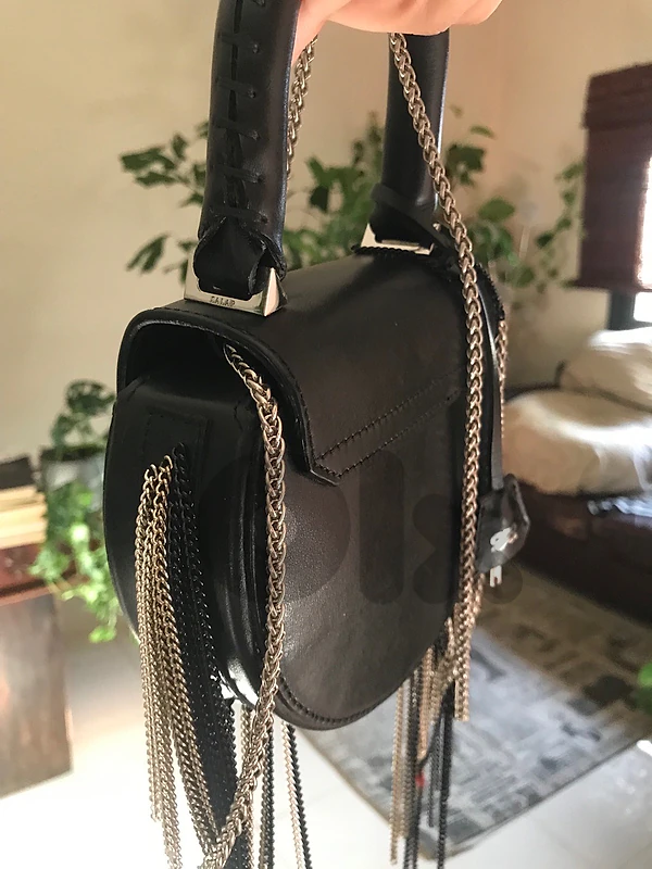 new real leather minibag
