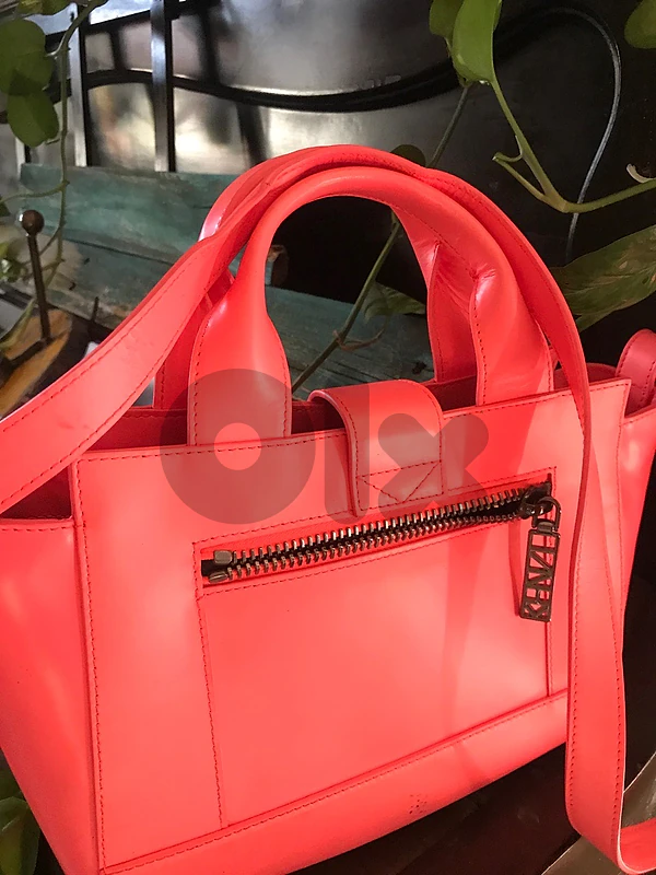 summer KENZO leather handbag