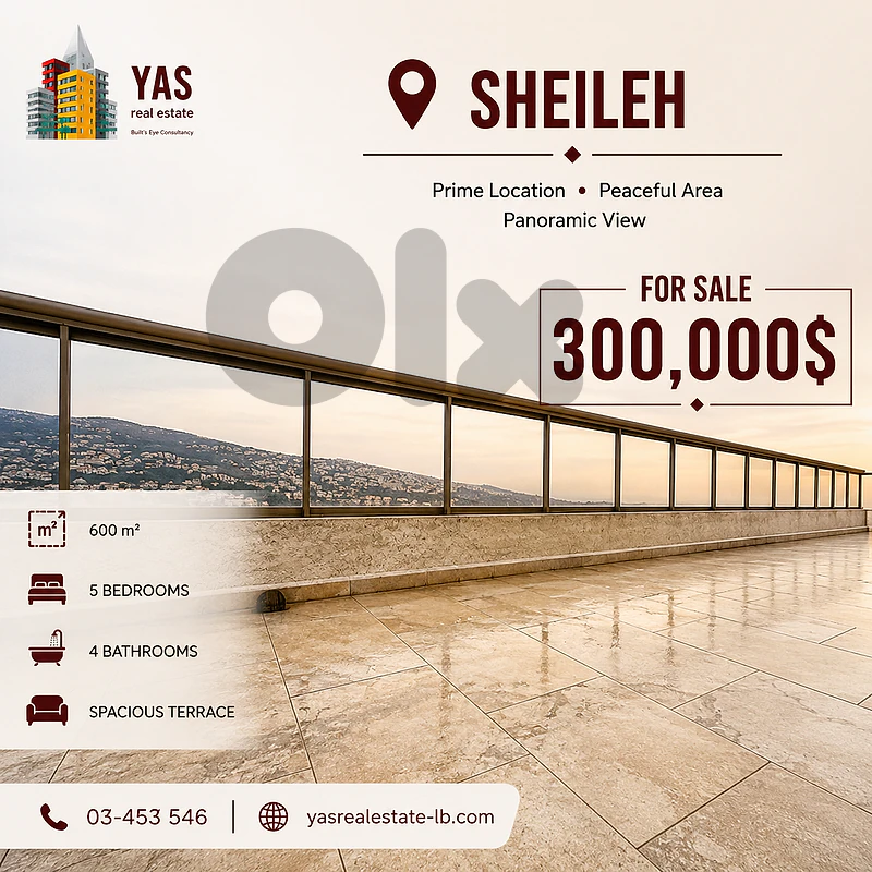 Sheileh 600m2 Duplex | Astonishing View | Luxurious | Unique | Catch | Sheileh 600m2 Duplex | Astonishing View | Luxurious | Unique | Catch |