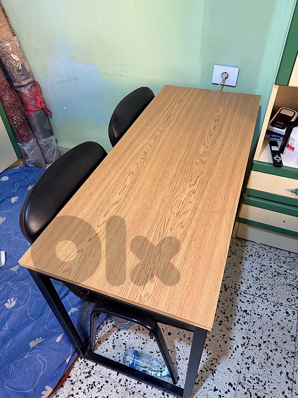 5 Desks and 10 chairs