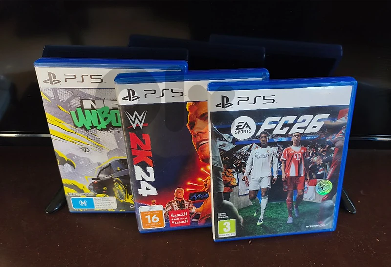 For PS5 : Fc26 WWE2K24 NFS
