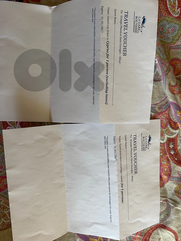 Cyprus round trip + Travel insurance for 1 person