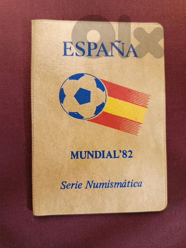 Spain 1982 World Cup Numismatic Set مجموعة إسبانيا لكأس العالم