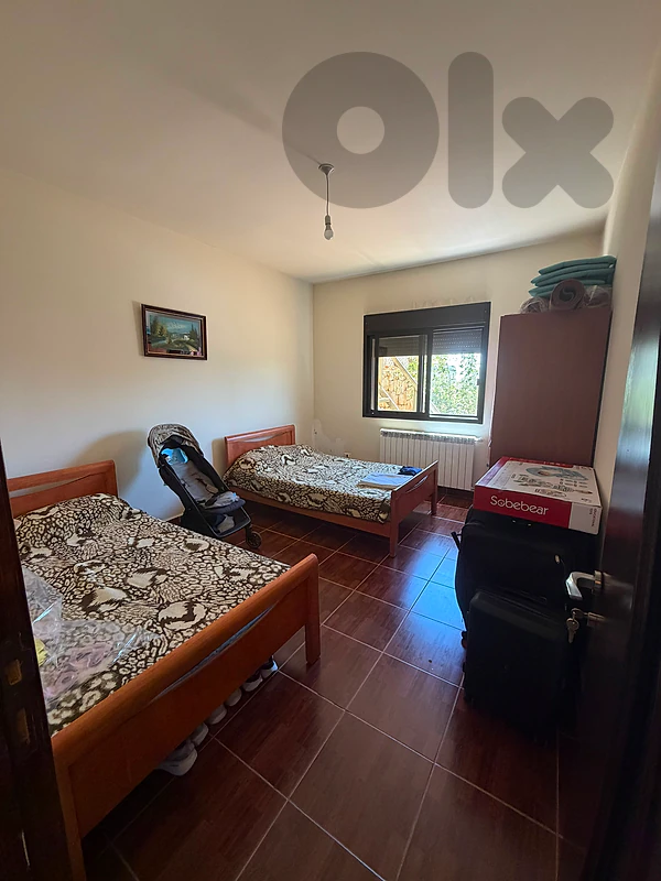 zahle el hemmar furnished apartment + 110 sqm garden for rent #6960