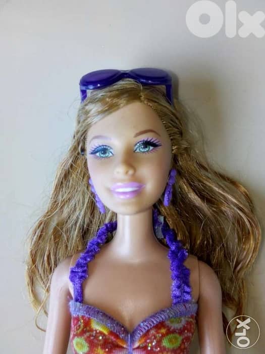 SURF'S UP BEACH SUMMER Barbie friend Mattel2008 rare doll bend legs=28 0