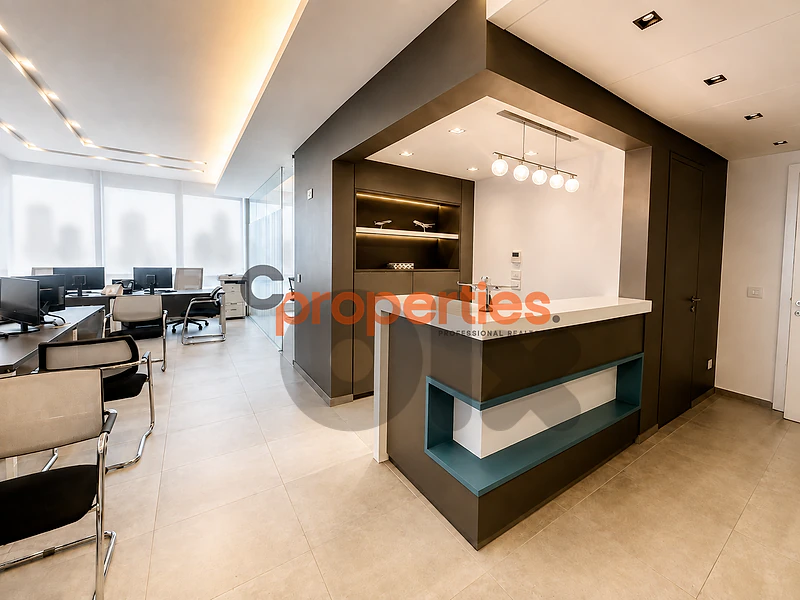 Fully Equipped Office For Rent in Sin El Fil مكتب مجهّز بالكاملCPES334