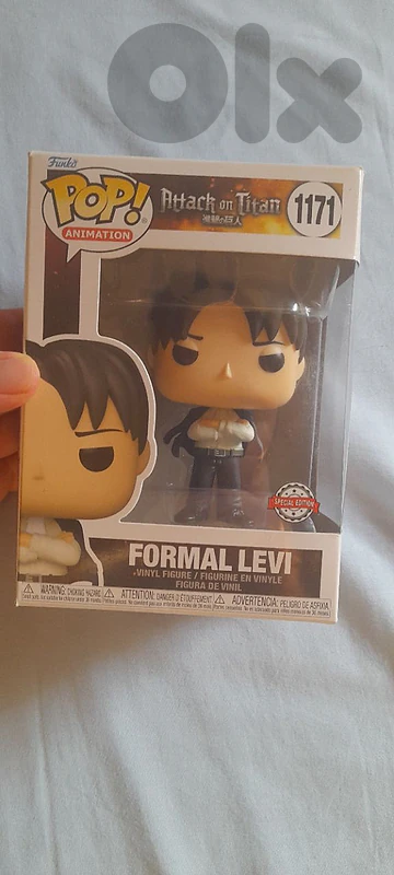 levi funko pop special edition