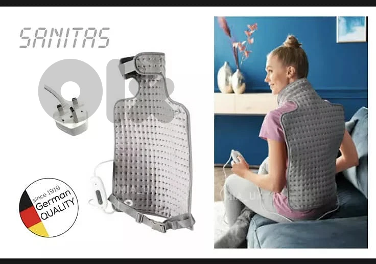 sanitas back&neck heating pad