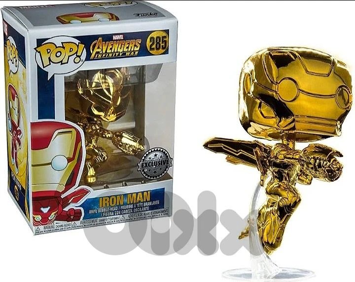 Iron man gold chrome exclusive funko pop