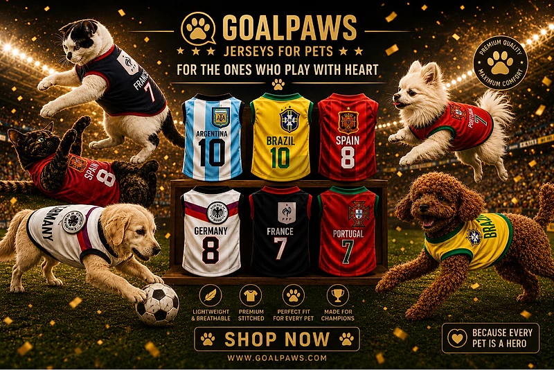 Pet jerseys