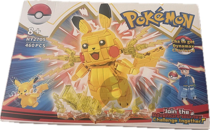 Pokémon Building Blocks Set – 460 Pieces