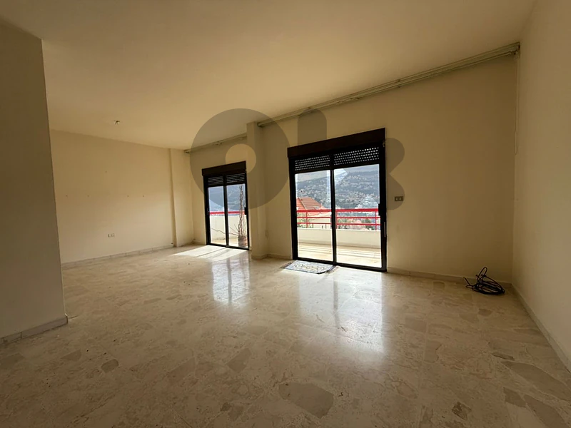 عجلتون ٢ نوم ٢ حمام بدون فرش للايجار 450$