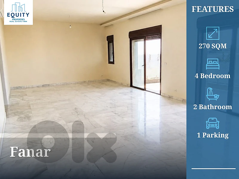 270 SQM Apartment For Rent In Fanar #HM11239