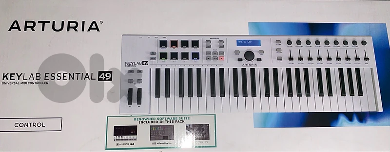 Arturia - keylab essential 49 - universal midi controller