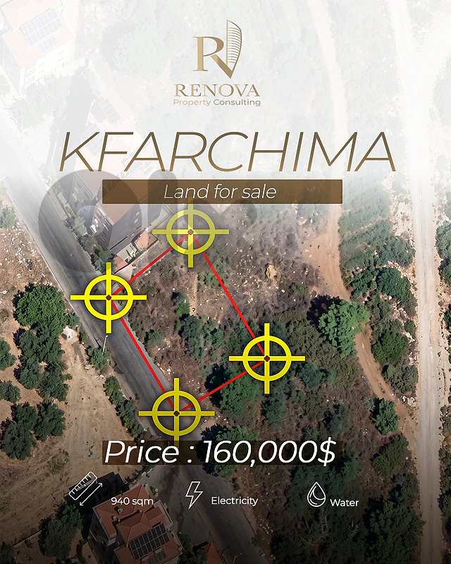 HOT DEAL Land for sale in Kfarchima