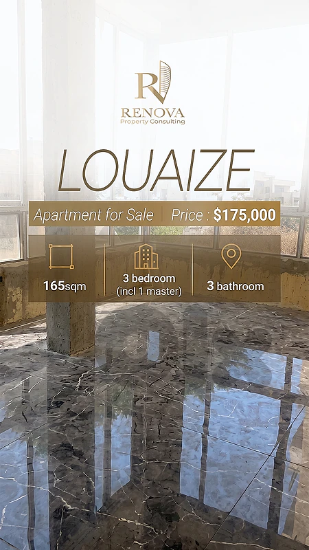 Open View Apartment for sale in Louaize