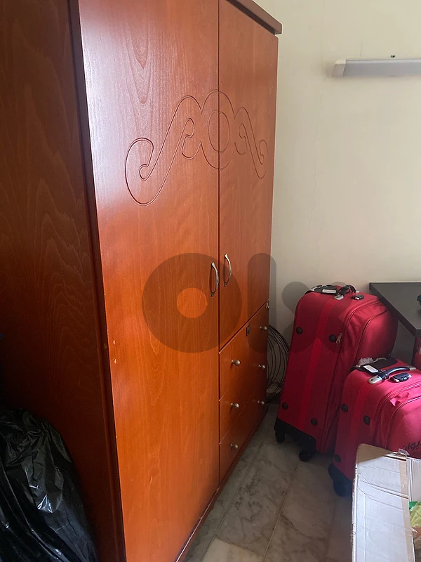 wooden closet