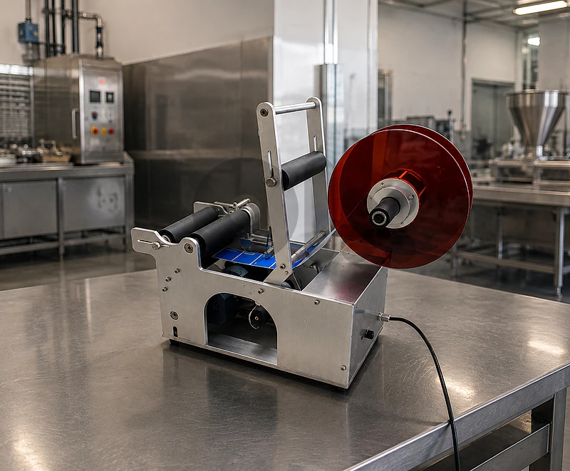 Labeling machine   آلة وضع الملصقات