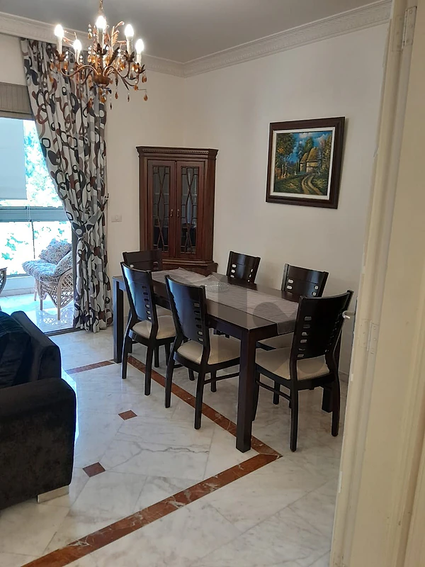 FULLY FURNISHED APARTMENT IN AIN EL MRAISSEH PRIME (130SQ) , (JNR-275)
