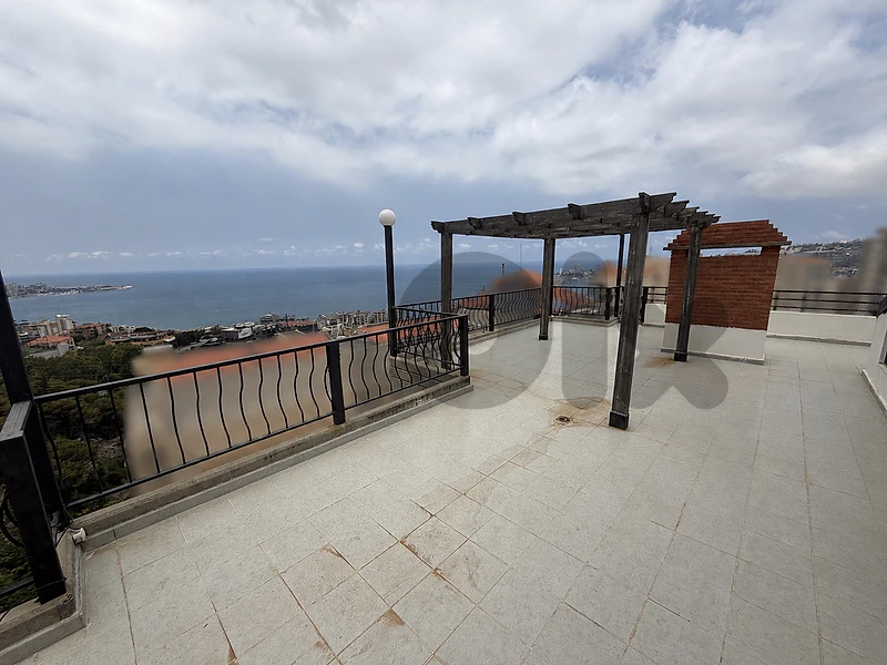 Furnished Duplex for Sale | Sahel Alma | Panoramic Sea & Mountain View