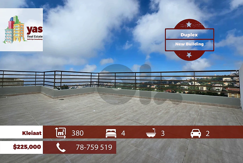 Kleiaat 380m2 | Duplex | New Building | Astonishing View | Calm | DA
