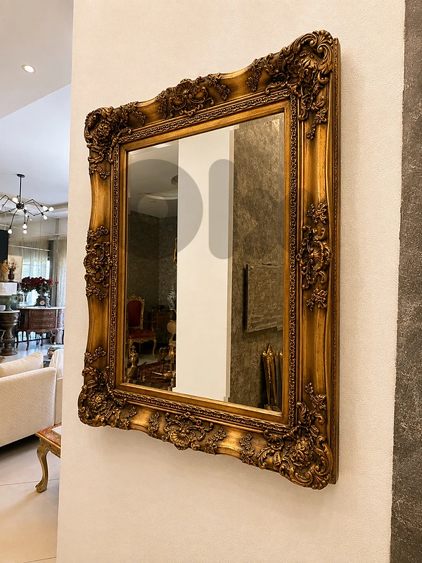 mirror wooden zein