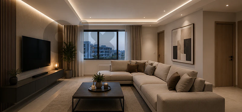 SEMI-FURNISHED APT IN AIN EL MRAISSEH (140SQ) 3 BEDROOMS , (JNR-510)