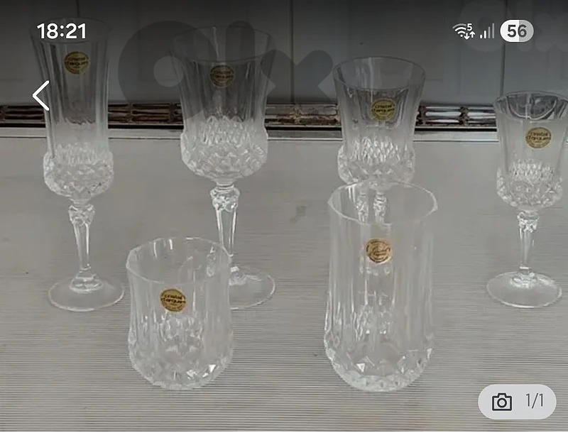 Crystal d'arques Glasses