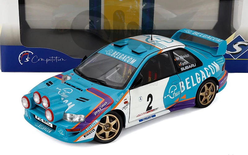 Subaru Impreza WRC (Rally Belgium 1998) diecast car model 1;18