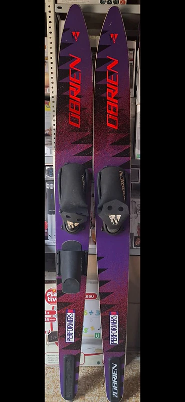 O'Brien Watersports Adult 68 Inches, Combo Water Skis Sizes 7-13