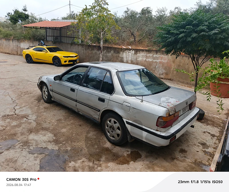 Honda Accord 1990 مسجلة قانونية