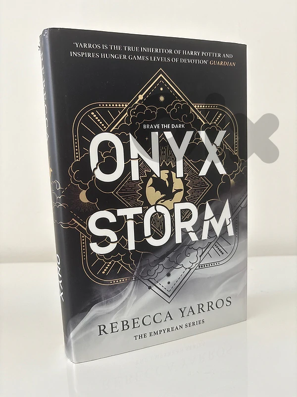 Onyx Storm Hard Cover by Rebecca Yaros - an empyrean series book