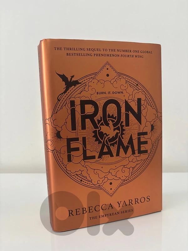 Iron Flame Hard cover by Rebecca Yarros - an empyrean series book
