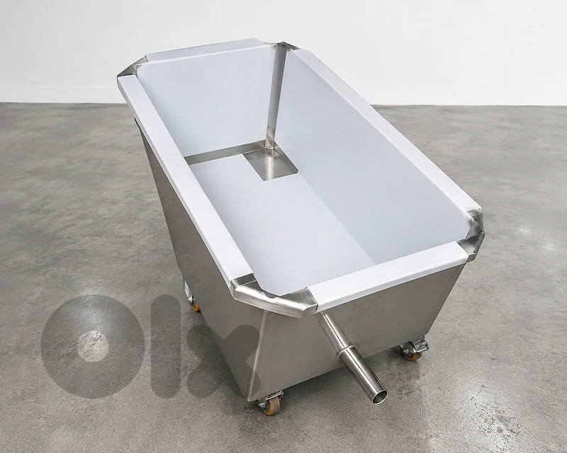 Cooling Cart for eggplants عربة تبريد للباذنجان