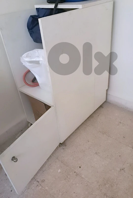 White Storage Cabinet 🤍