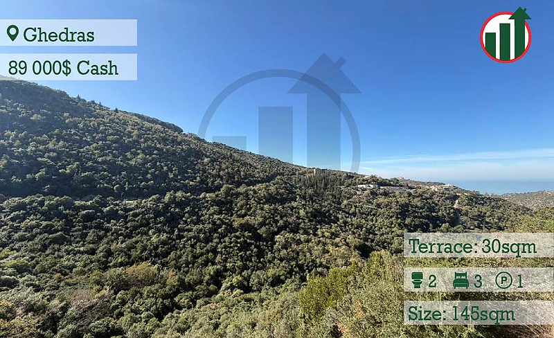 Brand New Apartment for Sale in Ghedras with Open View !!