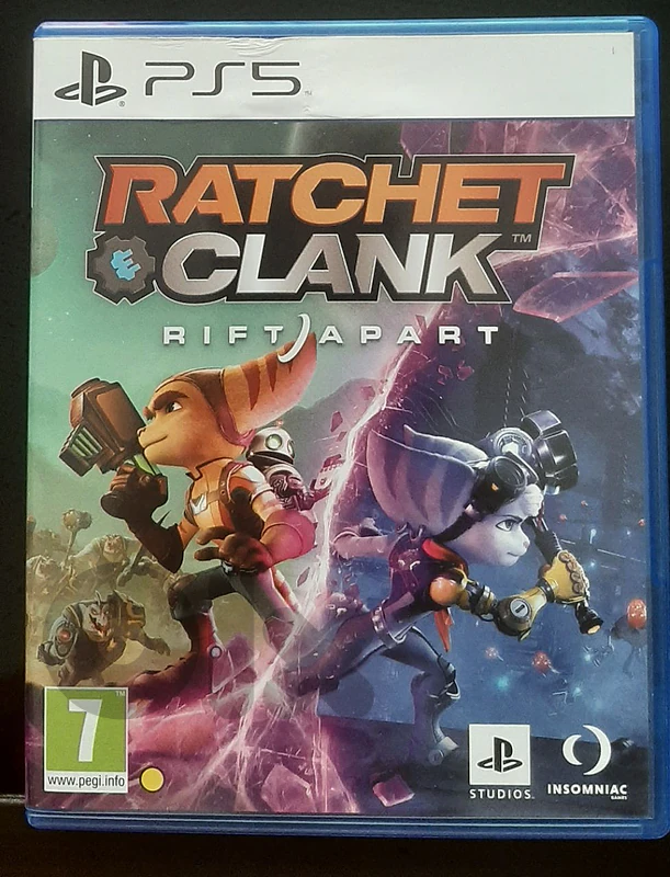 ratchet clank ps5  like new 20$