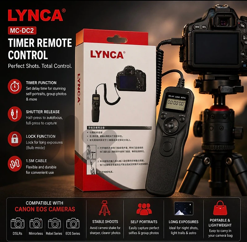 LYNCA MC-DC2 Timer Remote Control