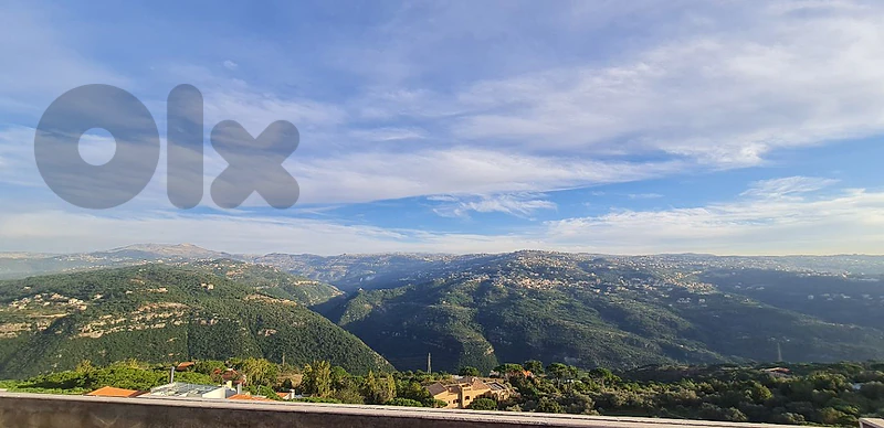 Furnished Apartment with a Breathtaking View Prime Location Beit Mery